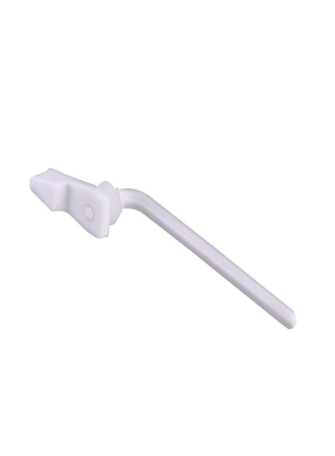 KI Plastic Flush Tank Lever Handle (Flat Handle) - White (Pack of 1) - Image 1